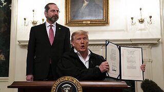 President Trump signs $8.3 billion coronavirus spending measure