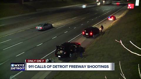 911 calls of Detroit freeway shootings released