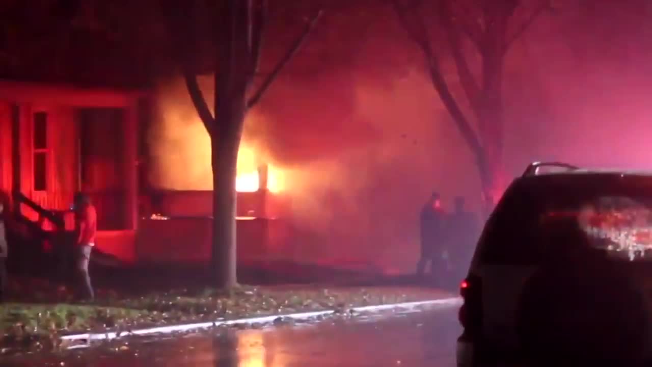 Authorities respond to a significant house fire in Sheboygan tonight.