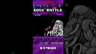 Super C (Contra 2) NES Boss Battle - Kimkoh #Shorts