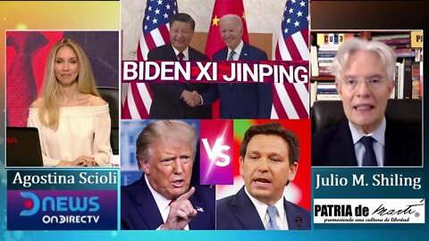 Reunión Biden-Xi, China, y Trump vs DeSantis