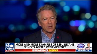 Rand Paul: Urban Voters Hurt by Crime Will Vote For Law & Order In A Day Of Reckoning