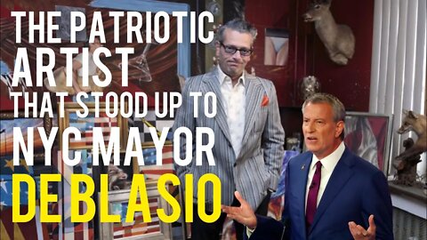 How Scott LoBaido Stood Up To New York City's De Blasio! NYC Mayor HATES Patriotism! Chrissie Mayr