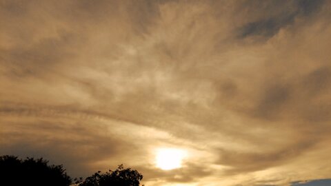 Storm rolls in at sunset, Phoenix AZ Aug 7th 2022