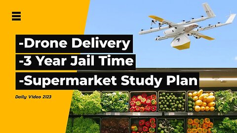 Drone Delivery Coles Stores, 3 Year Jail Time For Drone Explosives, Supermarket Competition Research