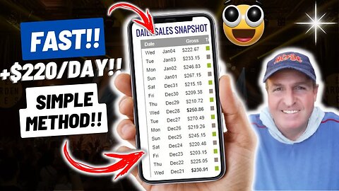 THIS Pays ME +$220 Per day! (SIMPLE METHOD) | Make Money Online In 2023 FAST! #shorts