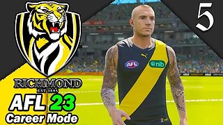 DUSTIN MARTIN BACK AT HIS BEST! AFL 23 Richmond Tigers: Management Career Gameplay #5