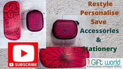How to Re-Design and Personalise a Prescription Glasses Case & USB Case