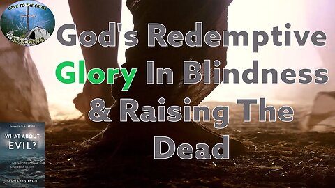 God's Redemptive Glory In Blindness & Raising The Dead