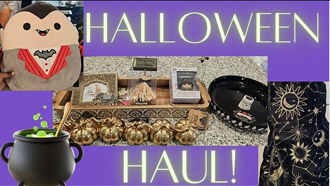 Halloween Haul PART ONE! - Homegoods, TJ Maxx, Kohls, 5 Below