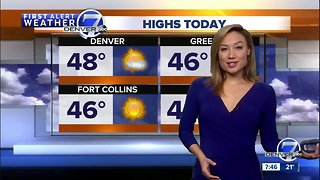 Milder weather this weekend for Colorado