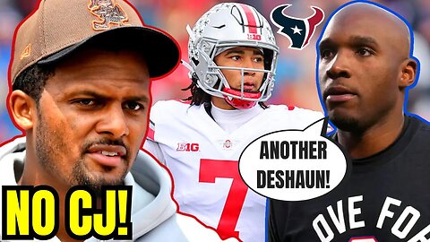 Houston Texans May PASS ON CJ STROUD Because of DeShaun Watson?! AFRAID OF ANOTHER NIGHTMARE!