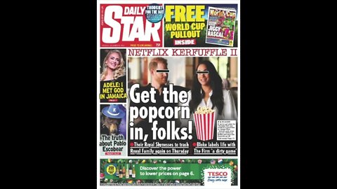 Look at the Headline : The Daily Star #meghanmarkle #meghanandharry #gameover