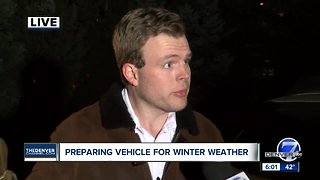 Preparing vehicle for winter weather