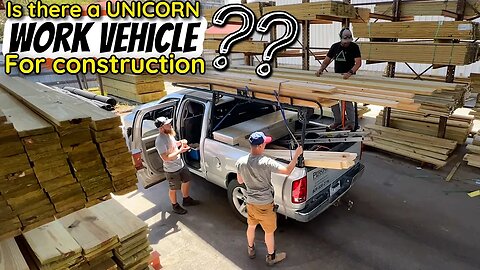 Finding the ideal vehicle for construction is HARD!! Here is what we have learned!