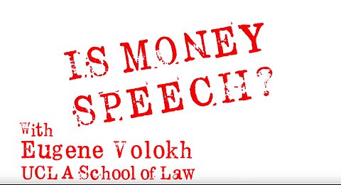 Is Money Speech? - The Federalist Society