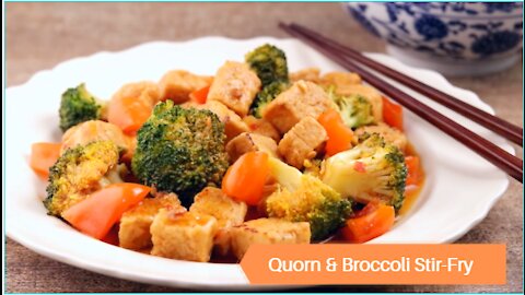 Keto Quorn & Broccoli Stir Fry Recipes #Keto #Recipes
