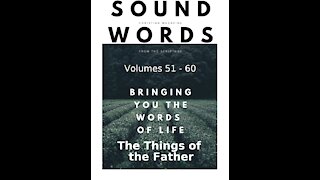 Sound Words, The Things of the Father