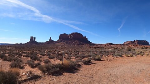 On U.S. Route 163 in Monument Valley