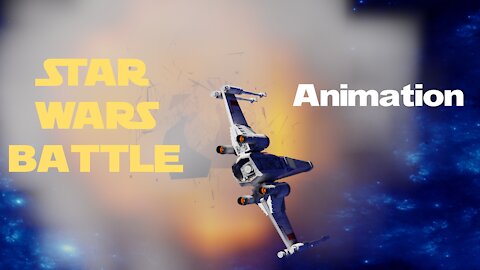 Star Wars Battle animation.