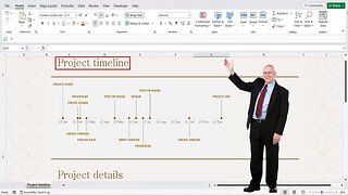 Project Timeline Template For Excel