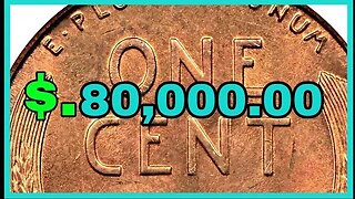 Super rare 146 penny sells for $ 80,000! Rare Coins pennies worth money🛑