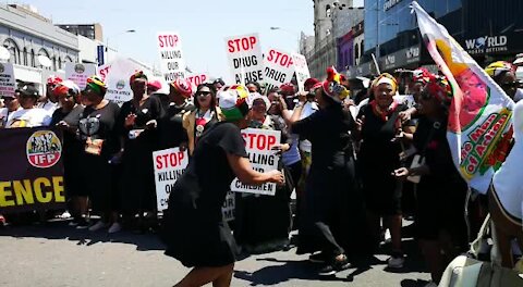 SOUTH AFRICA - Durban - IFP's Gender Based Violence march (Videos) (UuV)