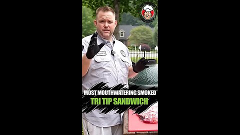 Smoked Tri Tip Sandwich