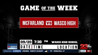 Game of the Week for Week 5 of the season