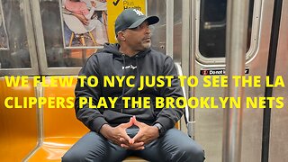 Flying from LAX to JFK to See La Clippers vs Brooklyn Nets VLOG