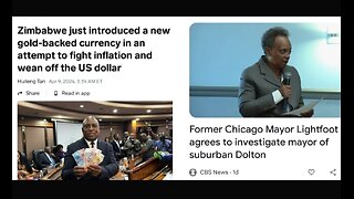 Gold backed currencies emerge, Dolton IL screws itself again