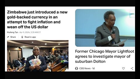 Gold backed currencies emerge, Dolton IL screws itself again