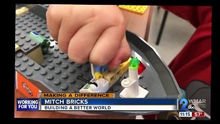 'Mitch Bricks' shares LEGO's with homeless kids
