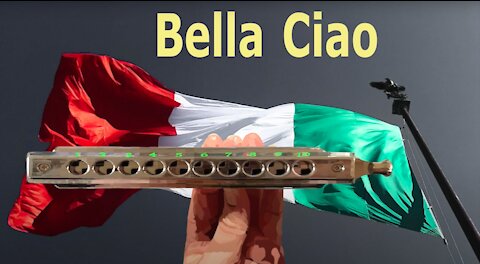 How to Play Bella Ciao on a Chromatic Harmonica Part 2