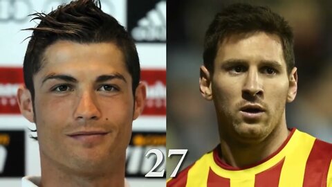 Lionel Messi and Cristiano Ronaldo Transformation