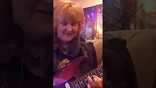 Time-Pink Floyd guitar solo by Cari Dell- female lead guitarist #caridell #femaleleadguitarist