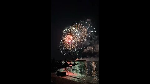 English Bay Celebration of lights fire works