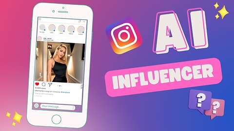 Create Fake AI Instagram Influencer in 5 minute