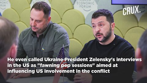 Tucker Carlson Interviews Putin, Says Americans Misled On Ukraine War With Zelensky 'Pep Sessions'