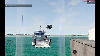 BeamNG drive Fuga para o ferry