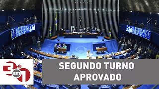 Senado aprova em 2º Turno PEC que acaba com o foro privilegiado