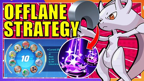 MEWTWO Y 1000 IQ OFFLANE STRATEGY - Pokémon UNITE