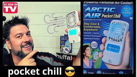Arctic Air Pocket Chill review. Personal Air Cooler [416]