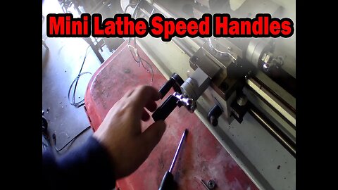 Mini Lathe Speed Handles X Axis and compound