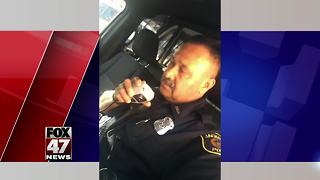 Local police officer gives emotional final call to colleagues