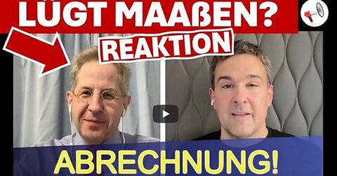 Lügt Dr. Maaßen? Reaktion auf das Interview von Boris Reitschuster mit Dr. Maaßen