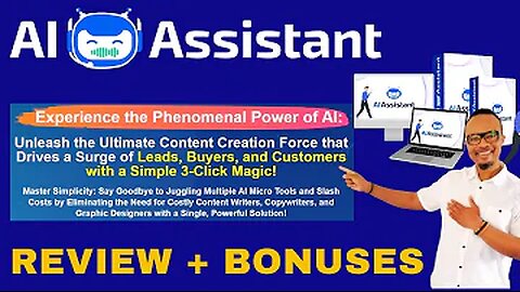 💥 AI Assistant Review _ Demo _ Get AI Virtual Assistant 🎁
