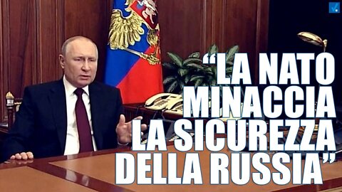Traduzione integrale del discorso del Presidente Putin in relazione alla crisi ucraina