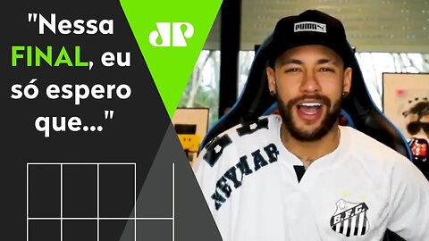 OLHA o que NEYMAR falou ANTES da FINAL Palmeiras x Santos!