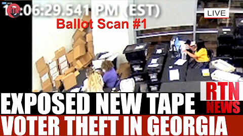 EXPOSED New Voter Theft Caught on Tape in Georgia | RTN News
